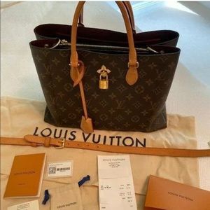 Louis Vuitton Monogram flower tote handbag